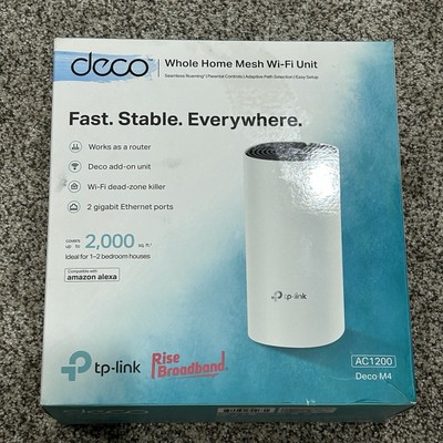 TP-LINK AC1200 DECO M4 Whole Home Mesh WI-FI Unit