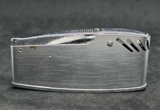 Ancien briquet à essence vintage DESIGN REG'D CROWN IMPERIAL années 70