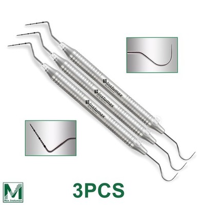 Dental Probe 23-15 Periodontal Explorer Color Marking Diagnostic Double Ended