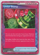 Unfair Stamp 165/167 Sv06: Twilight Masquerade NM Pokemon TCG on eBay