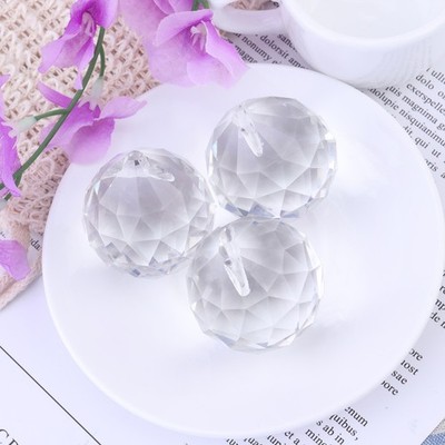 6 Pcs Hängender Prismenanhänger Für Die Heimdekoration Kristall Kristallkugel