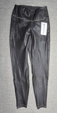 Athleta Leggings Womens XS High Rise Faux Leather Gleam Tight Yoga Pants