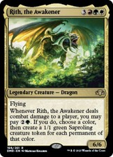 MTG Rith, the Awakener [Dominaria Remastered] Foil Near Mint Magic