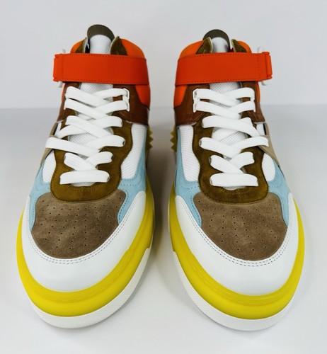 ZAPATILLAS CHRISTIAN LOUBOUTIN ASTROLOUBI MID FLAT PIKES HOMBRE LOGO UE 44 - US 11 - Imagen 6 de 14