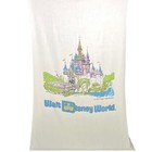 Vintage Walt Disney World Cinderella Castle Beach Towel 39' X 55"