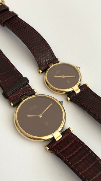 Cartier Must de watches for her and for him