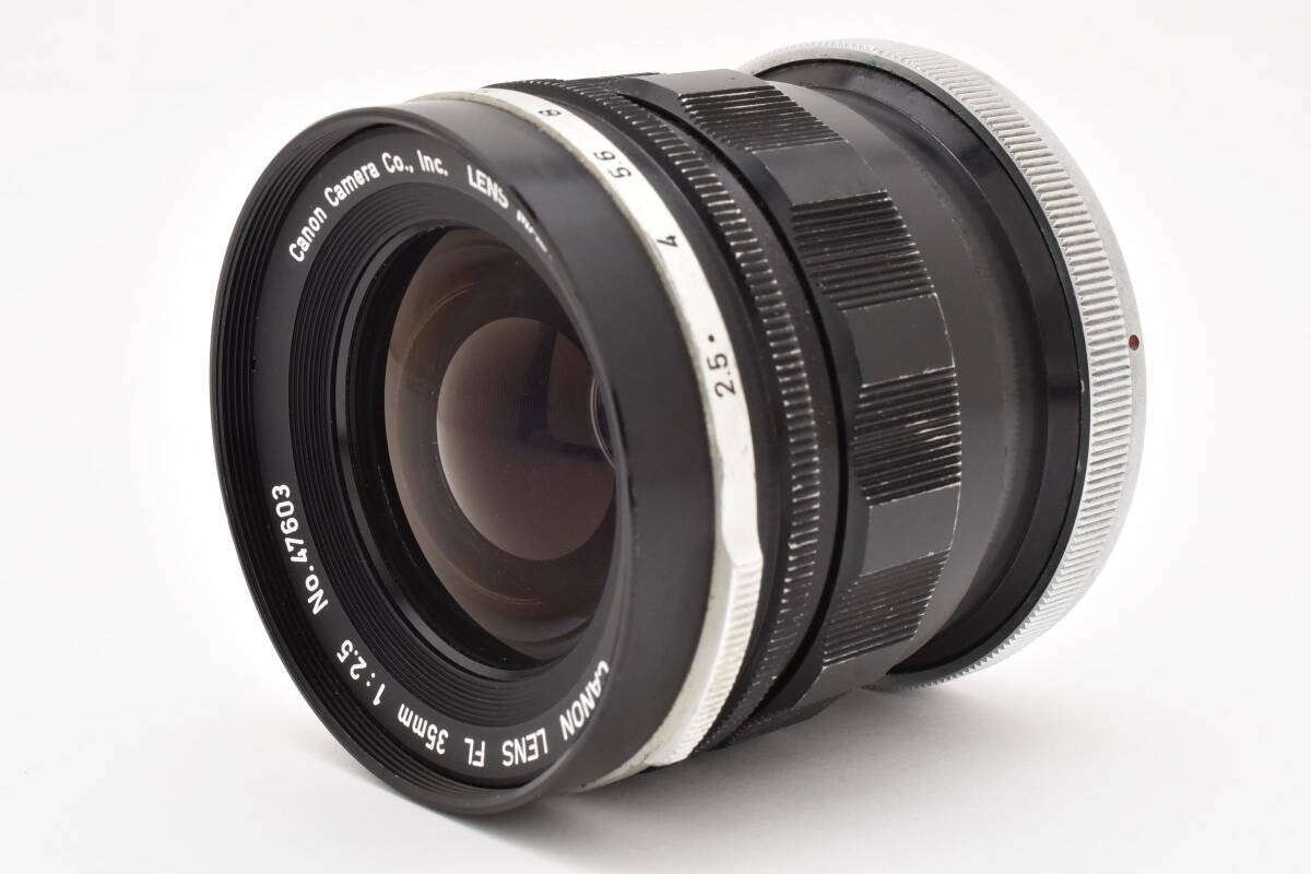 美品 Canon FL 35mm f/2.5 レンズ 即撮影可 Canon FL 35mm f2.5 Lens From Japan | eBay
