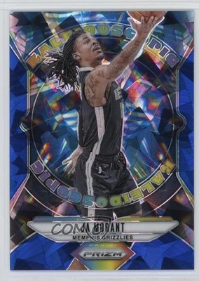 2024-25 Panini Prizm Kaleidoscopic Blue Ice Prizm 110/125 Ja Morant #22 rf2