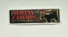 Scotty Cameron Custom Shop Camo Junk Yard Dog Putter Shaft Band Label - New