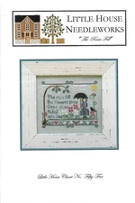 The Rain Fell by Little House Needleworks cross stitch pattern