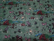 Farm Animals Fabric 44" x 108"