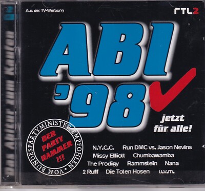 Abi '98 - Nana, Ruff, Rammstein, Oasis u.a. - Doppel-CD -775- nahezu neuwertig