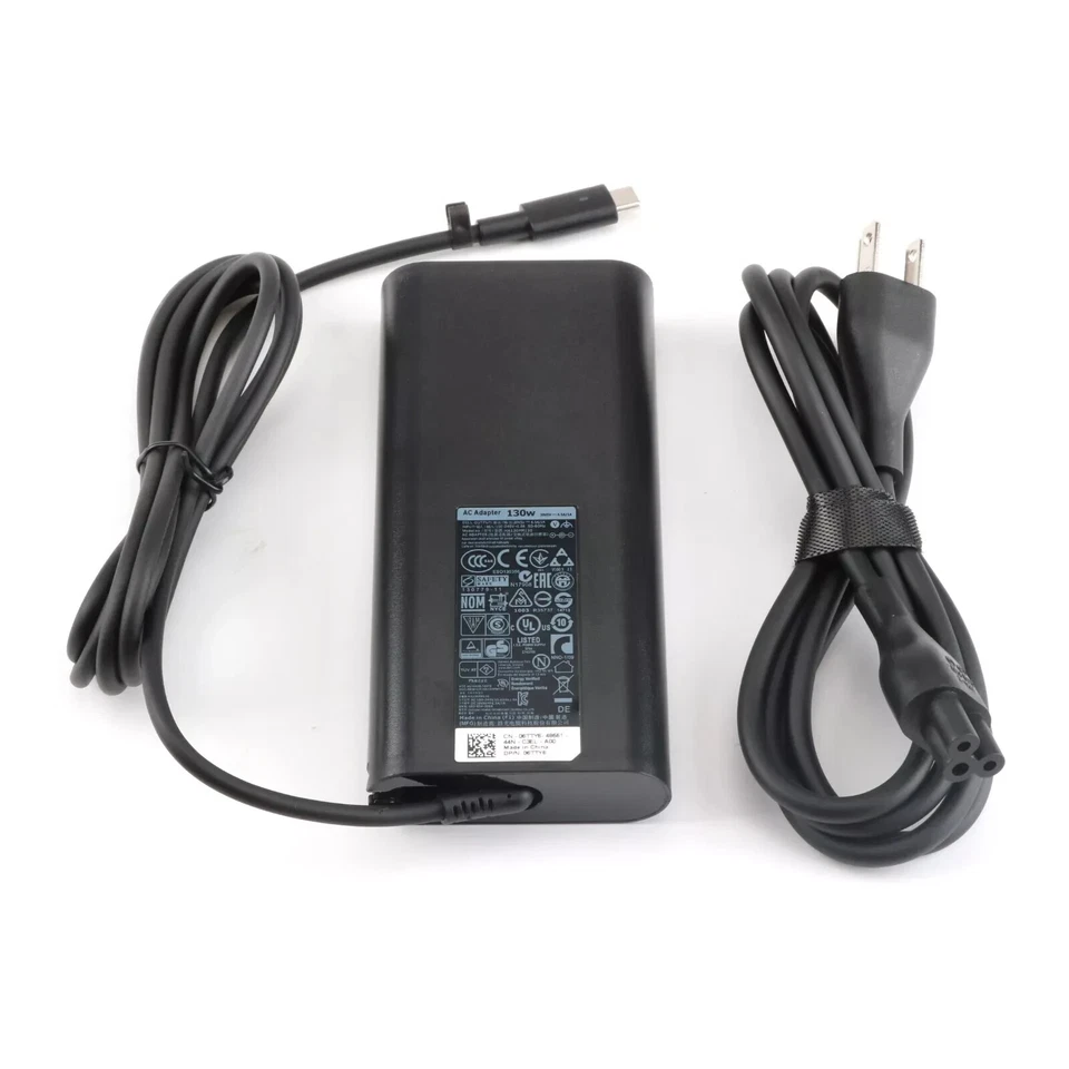 Genuine 130W USB-C Type-C Charger for Dell Precision 5530 2in1 5550 5750 0K00F5 - Image 3 of 4