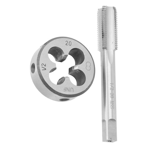 UNF Die Kit 1/2-20 UNF Tap HSS Model 1/2-20 UNF Round Handle 1Set 2022 - Picture 16 of 16