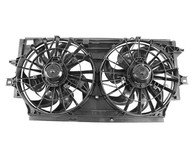 Dual Radiator & Condenser Fan Assembly For 2000-2001 Century, Regal