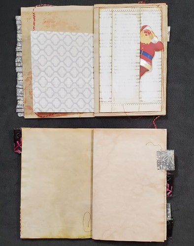 Junk Journal Weihnachten Thema Signaturen OHNE COVER, 20 Seiten (80 Vorder- & Rückseite) C3 - Bild 6 von 19