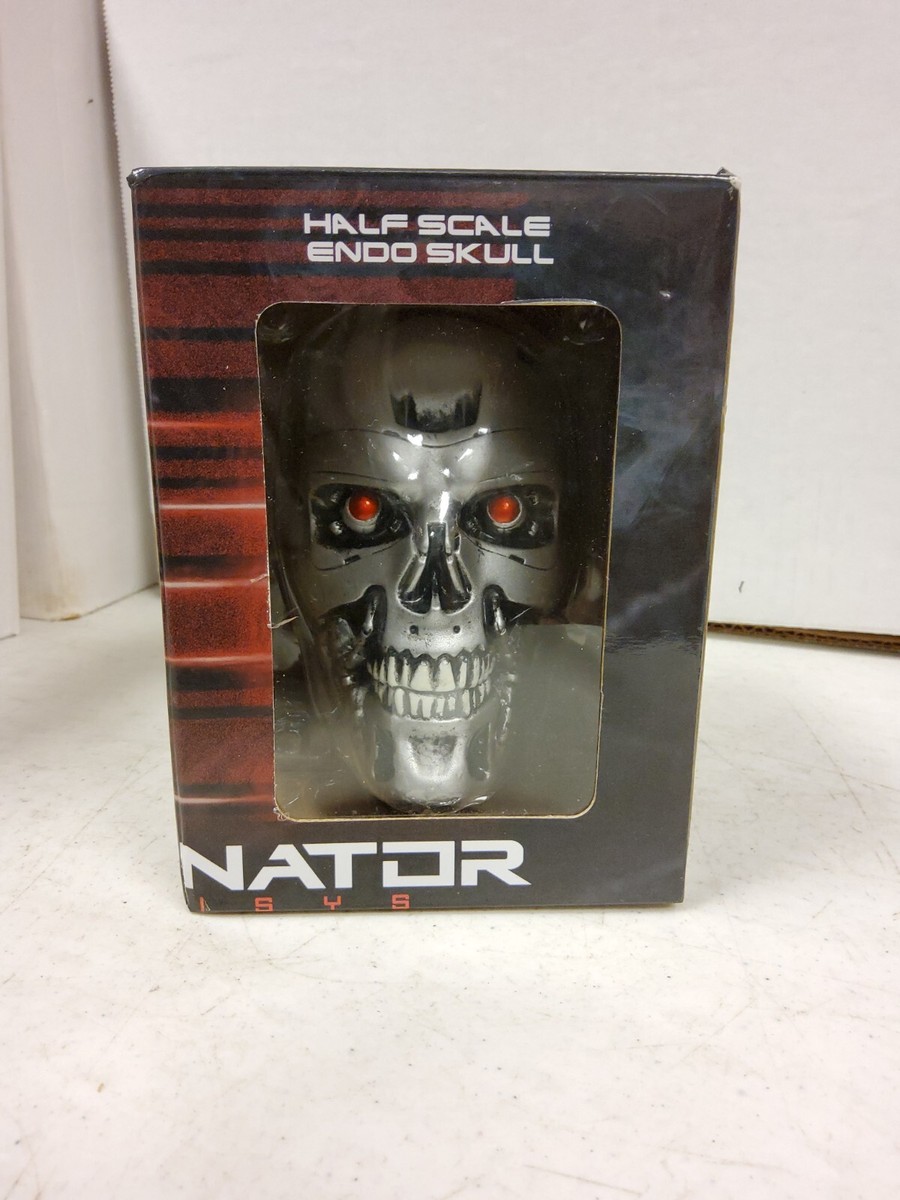 SKULL TOYS ドックンロール２号　畜光 Terminator Genisys Half Scale Endo Skull New Loot Crate