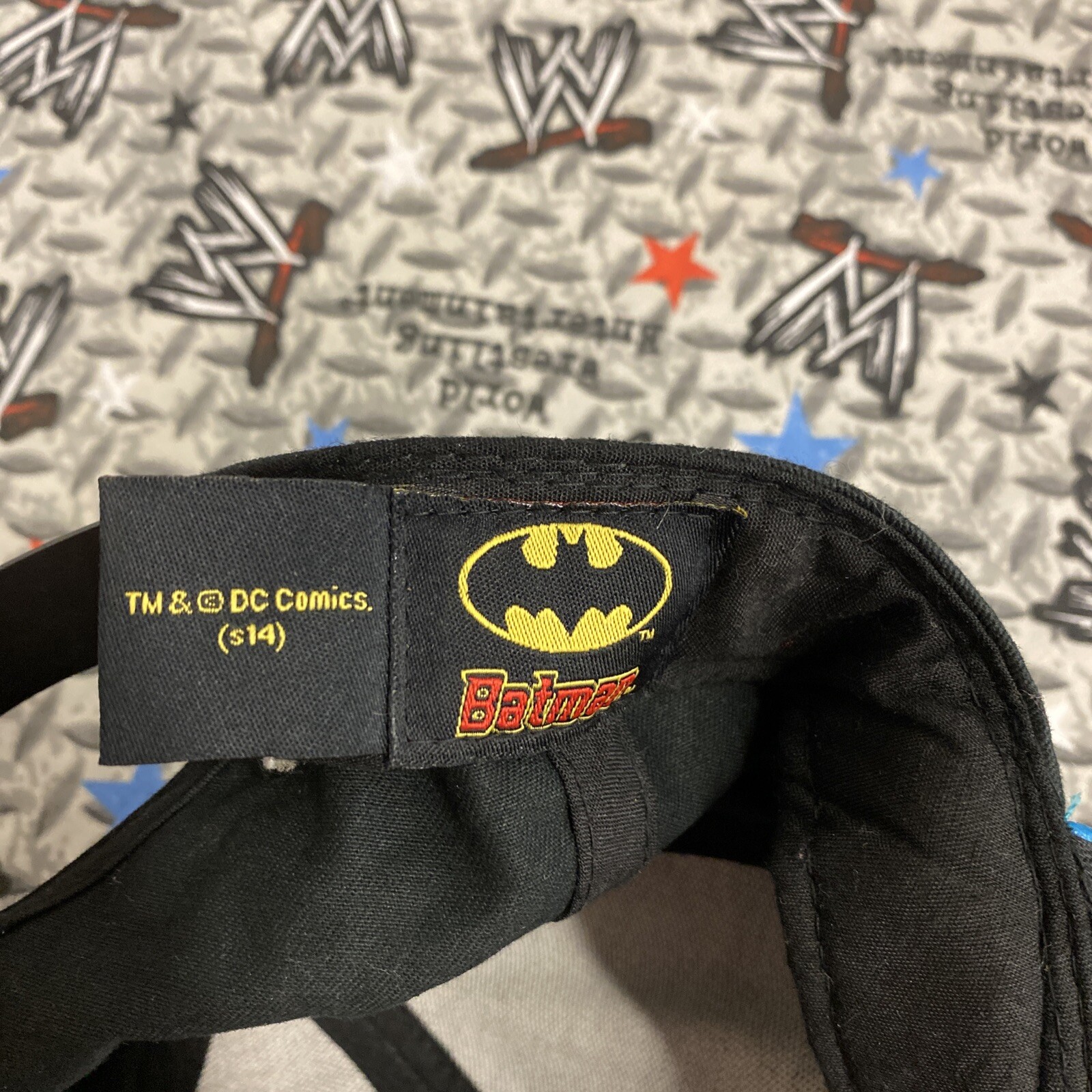 Batman Shield Logo Snapback Hat DC Comics Cap Blu… - image 6