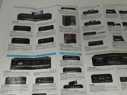 Vintage Pioneer Audio/Video Lineup 1985 Brochure Pamphlet Booklet - Picture 3 of 12