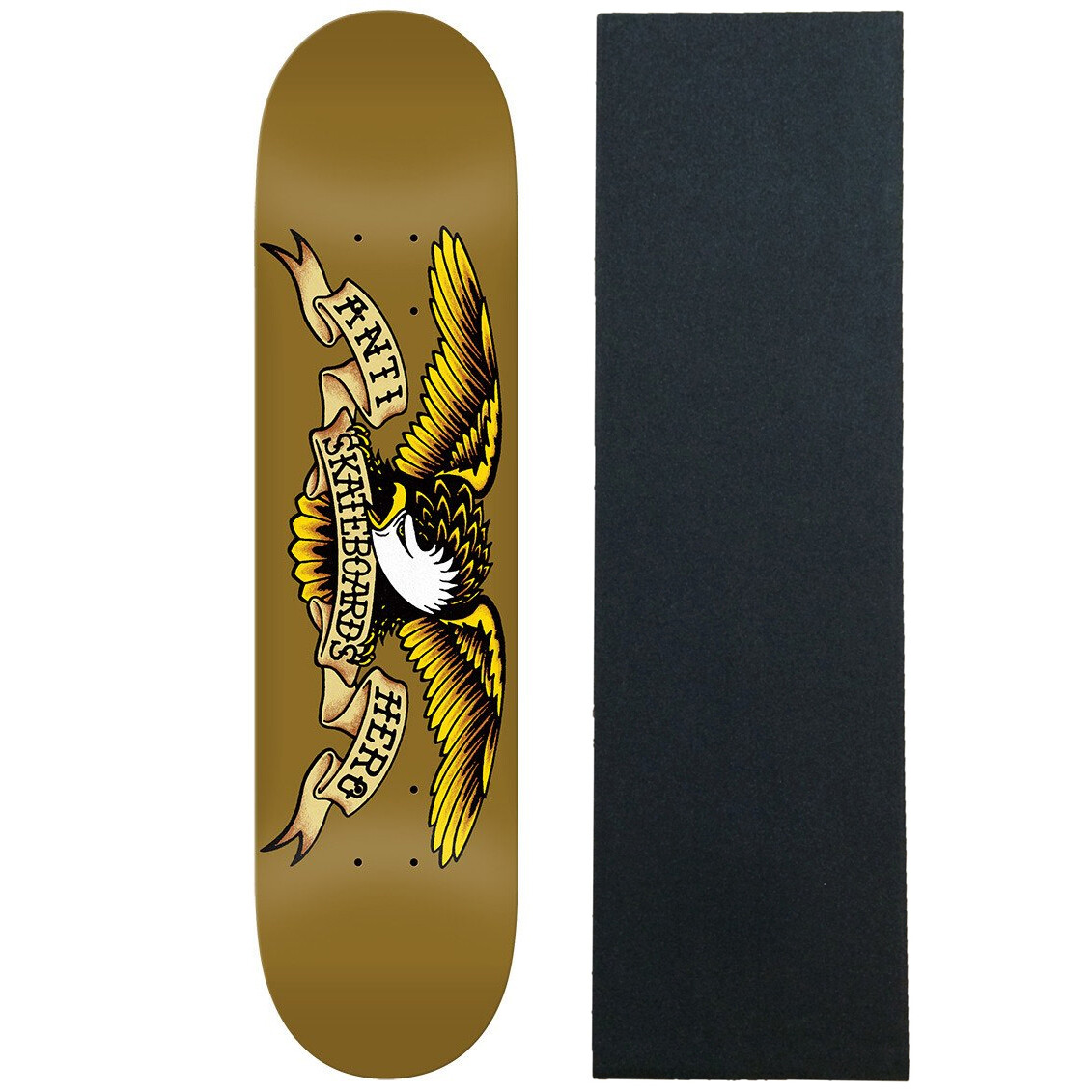 Anti Hero Skateboard Deck Classic Eagle Tan 8.06