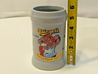 Vintage USINGER'S Beer Mug / Stein
