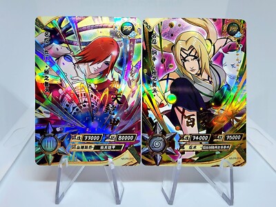 Tsunade & Nagato Promo PR Kayou Official Naruto Card TCG Set NR-PR