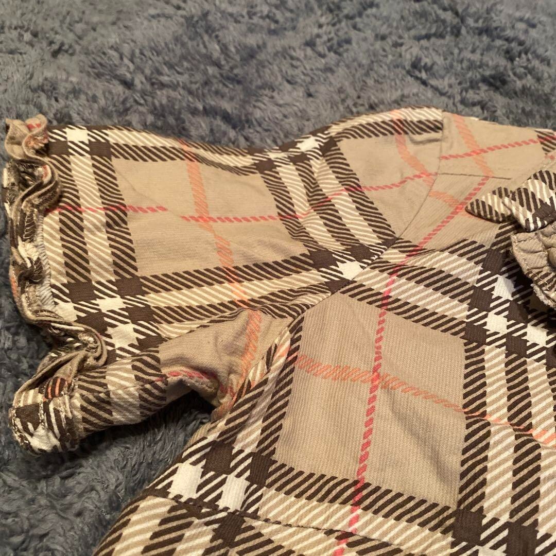 BURBERRY BLUE LABEL 裏地ノバチャック柄 ニットブルゾン BURBERRY BLUE LABEL 長袖ニットセーター カシミヤ アンゴラ