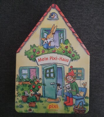 PIXI * Carlsen * Mein PIXI-Haus * Aufbewahrung * Blechhaus für PIXI-Bücher
