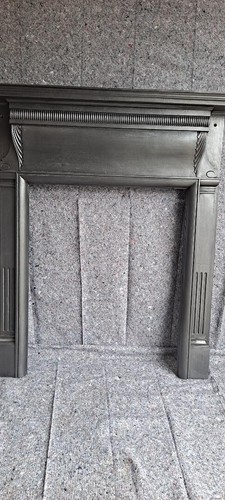 VICTORIAN CAST IRON FIREPLACE / FIRE STOVE SURROUND FIREPLACE ANTIQUE circa1890 - Picture 18 of 24
