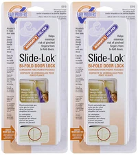 2 Pack Mommy's Helper Bi-Fold & Closet Door Slide-Lok Child Safety Lock 70302-2