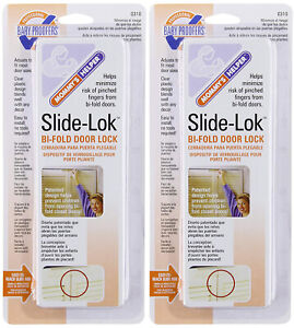 Mommy's Helper Slide-lok Bi-fold Door Lock 1 Count