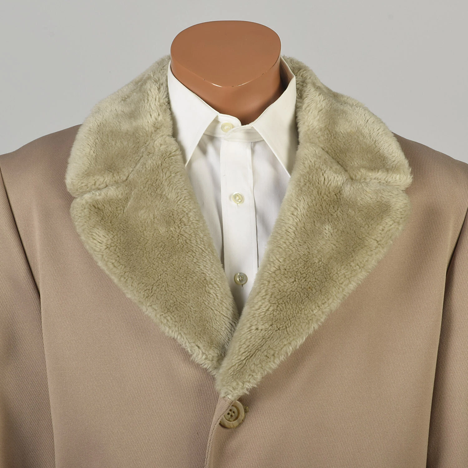 zero 1970s outerwear winter vegan faux fur jacket