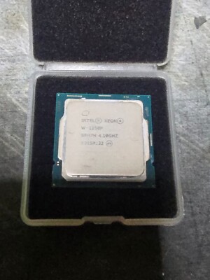 Intel Xeon W-1250P Processor 4.10 GHz Six Cores Socket FCLGA1200 SRH7H