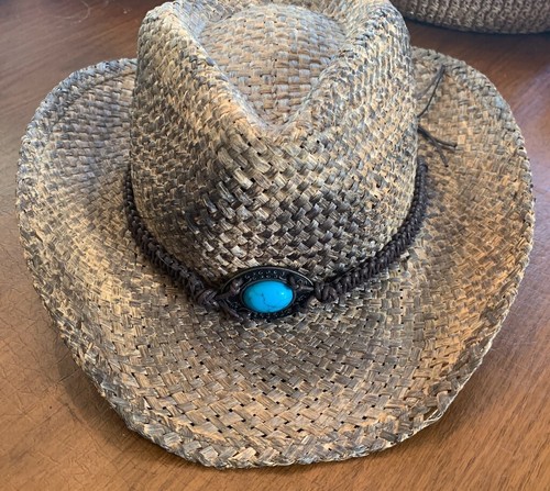 Chapeau noir Milani/Chapeau de cow-girl noir fabriqué en