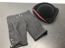 18 HTF Pleasant Co. American Girl Doll Felicity Riding Black Breeches Hat P