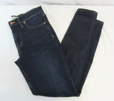 Madewell 9" High Rise Skinny Jeans Dark Wash Women's Size 27 Stretch
