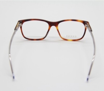 NEW GG0490O 003 UNISEX EYEGLASSES GUCCI GG04900 HAVANA CLEAR 