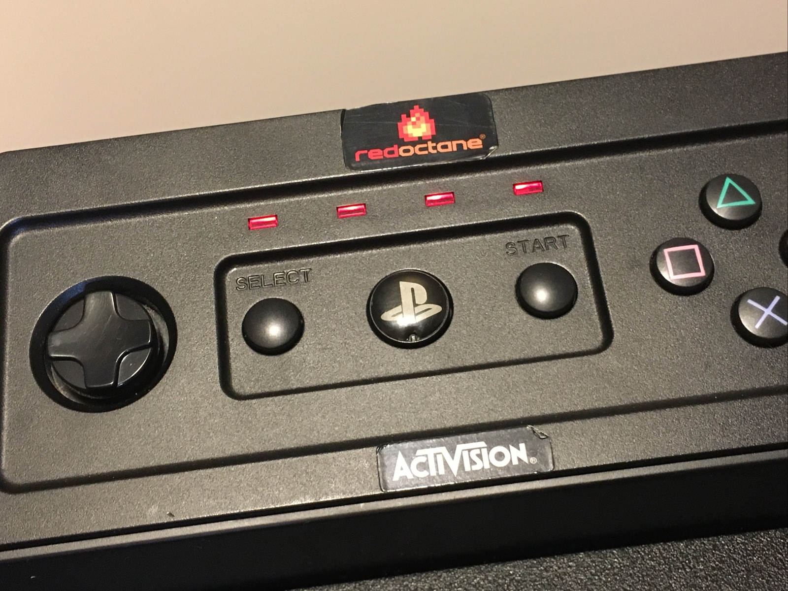 PS3 Guitar Hero Drums w/ Pedal and Sticks Red Octane 95481.805 No