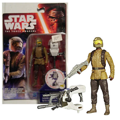HASBRO STAR WARS THE FORCE AWAKENS RESISTANCE TROOPER 3.75” WAVE 1 ACTION FIGURE