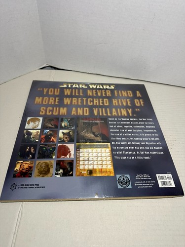 Vintage Star Wars Mos Eisley Cantina The Regular 12-Month 2000 Wall Calender - Picture 2 of 2