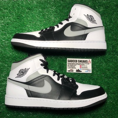 Air Jordan 1 Mid White/Light Smoke Grey-Black Release Date â Sneaker Novel