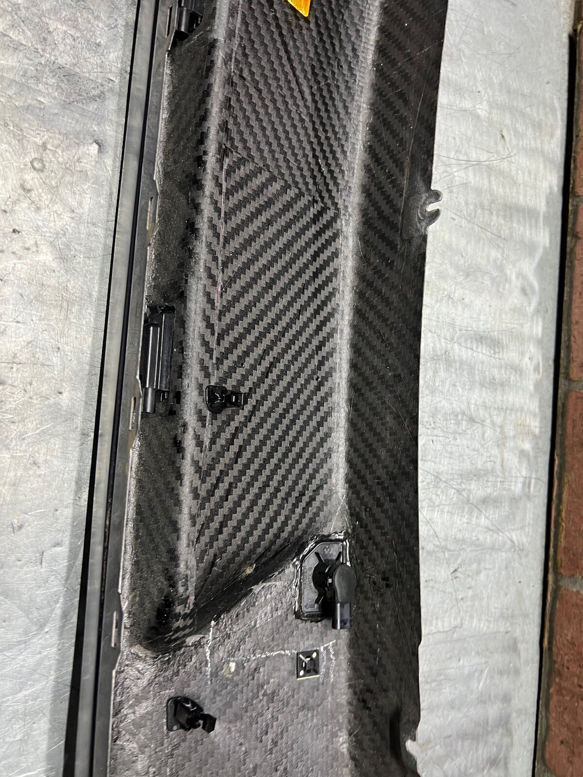 2015 16 17 McLaren 650S Spyder Carbon Fiber Rear Bumper Carbon Fiber