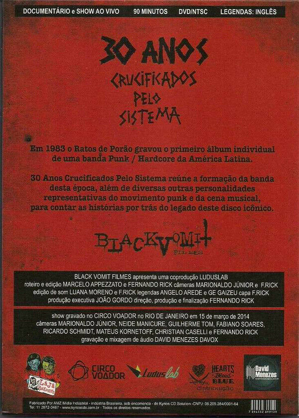 30+Anos+Crucificados+Pelo+Sistema+%28DVD%29 for sale online