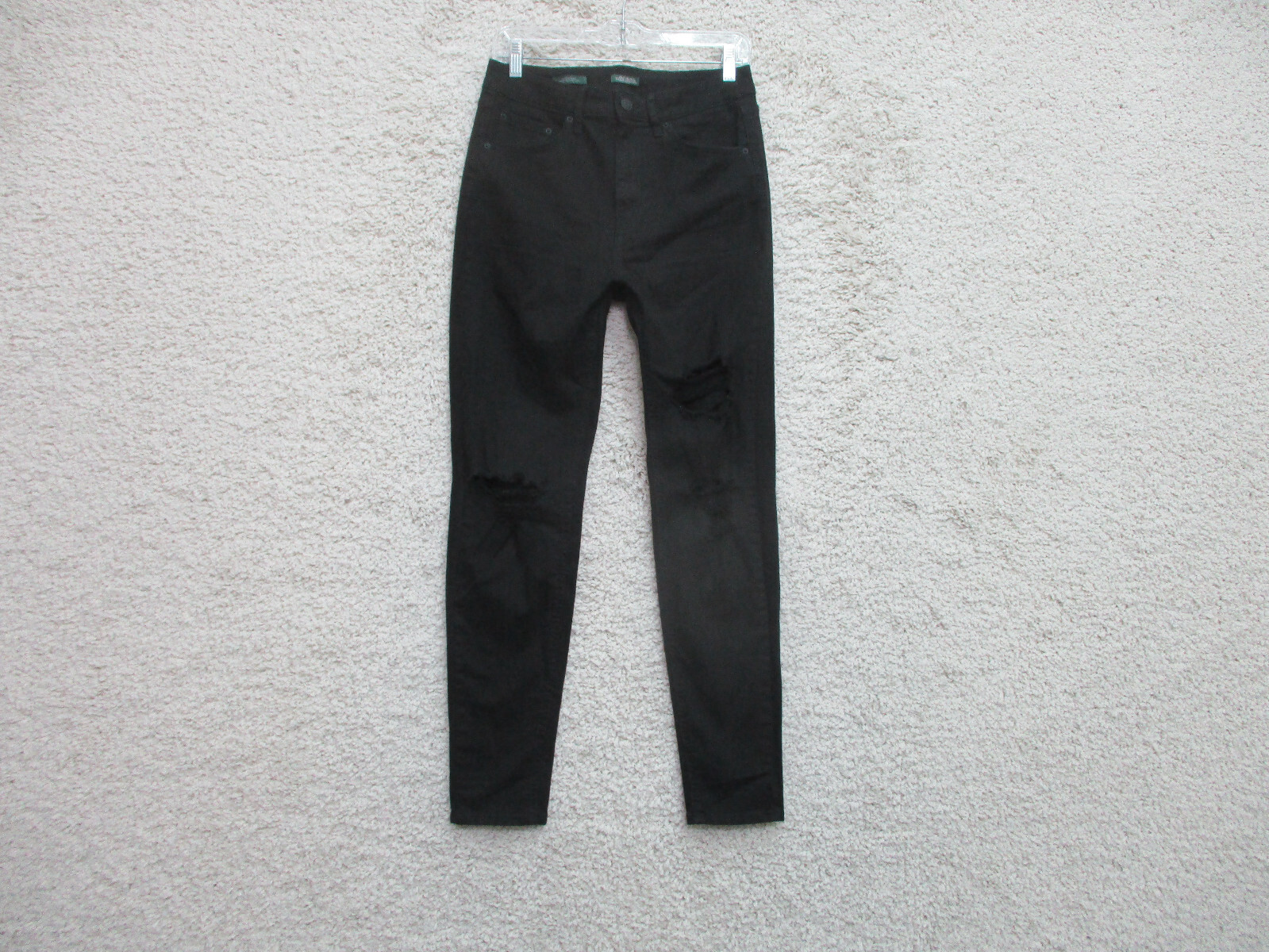 Wild Fable Jeans 8 Womens Regular Size Black Denim Highest Rise Skinny Stretch