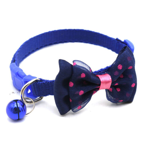 Gatito Corbata Collar Campana Ajustable Para Perros Pequeños/Gato Lacey- ' - Imagen 17 de 25