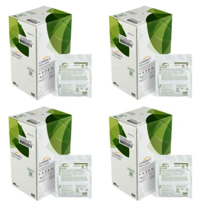 *200-Pairs* Ansell Gammex Non-Latex Powder-Free Disposable Size-6.5 Gloves 8513