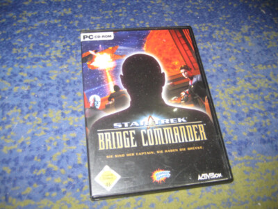 STAR TREK BRIDGE COMMANDER in DVD Hülle mit Anleitung selten deutsch 