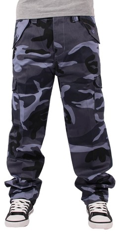 Pantalones cargo Aerotec de diseñador urbano calce suelto camuflados estilo combate - Imagen 2 de 13