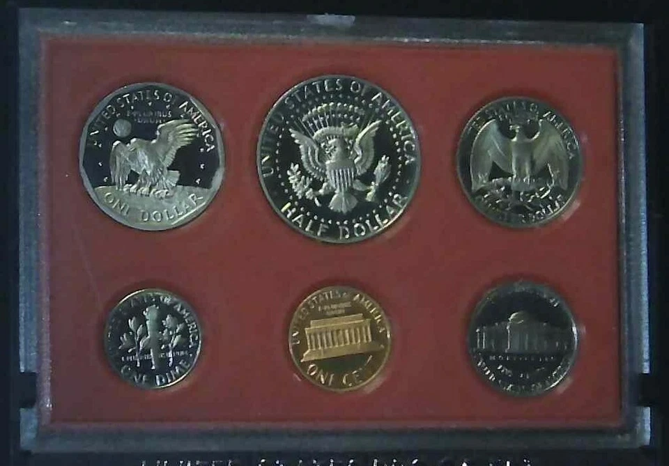 1980-S US Proof Mint Set 6 Coins CLAD 18hoa2801 - Image 3 of 4