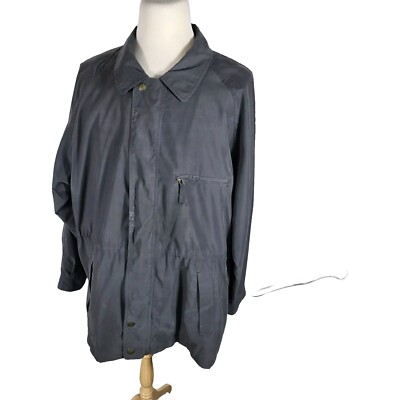 Field Master Mens XL Gray Color Poly Nylon Jacket S71